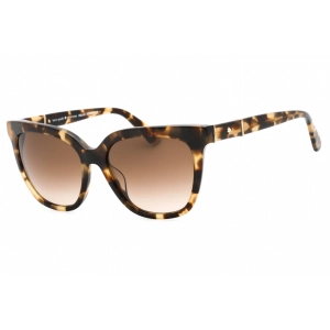 Kate Spade Women's Sunglasses - Dark Havana Plastic Cat Eye Frame | Kahli/S 0086 00