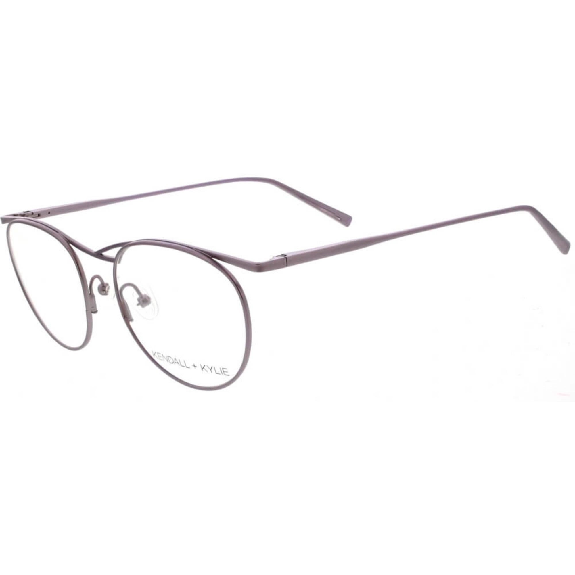 Kendall   Kylie Women's Eyeglasses - Lavender Metal Frame Demo Lens | KKO194 ALI 516