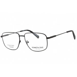 Kenneth Cole New York Men's Eyeglasses - Matte Black Metal 54mm Frame | KC0345 002