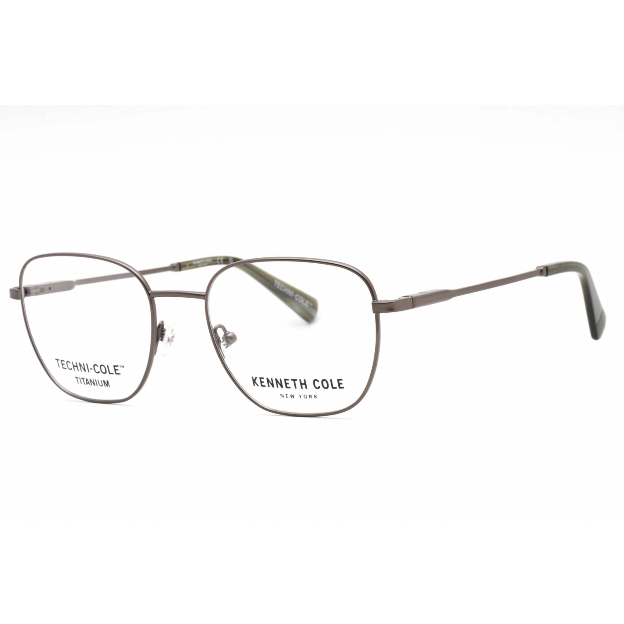 Kenneth Cole New York Men's Eyeglasses - Matte Gunmetal Square Frame | KC0355 009
