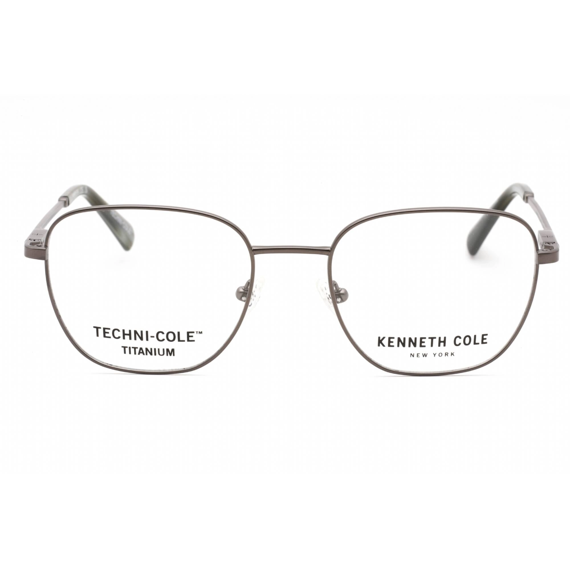 Kenneth Cole New York Men's Eyeglasses - Matte Gunmetal Square Frame | KC0355 009