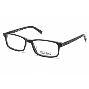 Kenneth Cole Reaction Men's Eyeglasses - Full Rim Black/White Plastic | KC0749 004