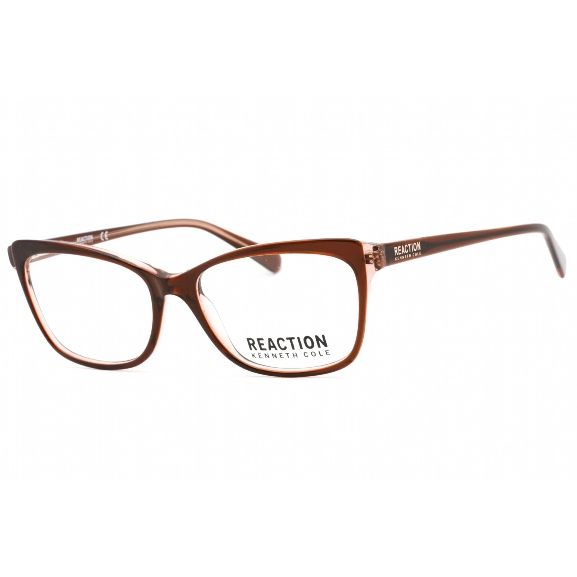 Kenneth Cole Reaction Women's Eyeglasses - Clear Demo Lens Pink Frame | KC0897 074