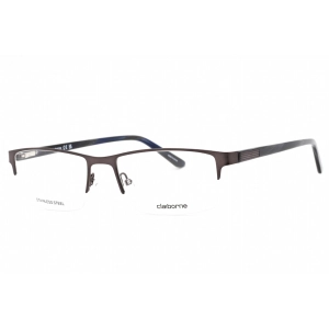Liz Claiborne Men's Eyeglasses - Matte Grey Metal Rectangular Shape Frame | CB 254 FRE