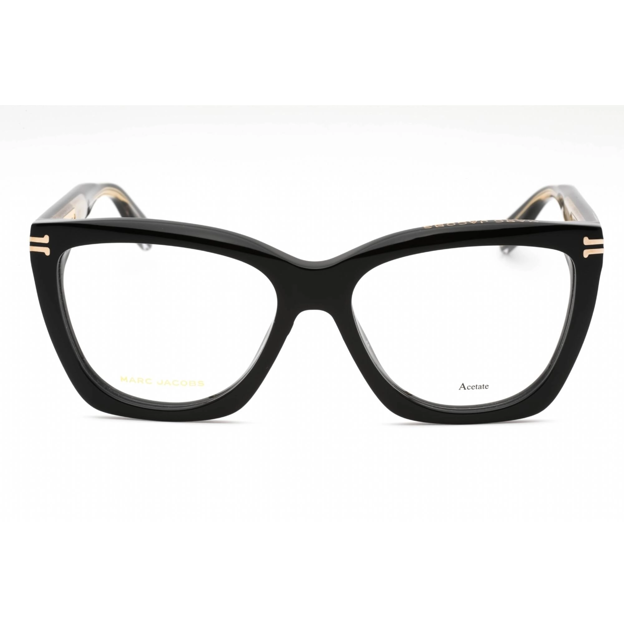 Marc Jacobs Women's Eyeglasses - Black Plastic Cat Eye Full Rim | MJ 1014 0807 00