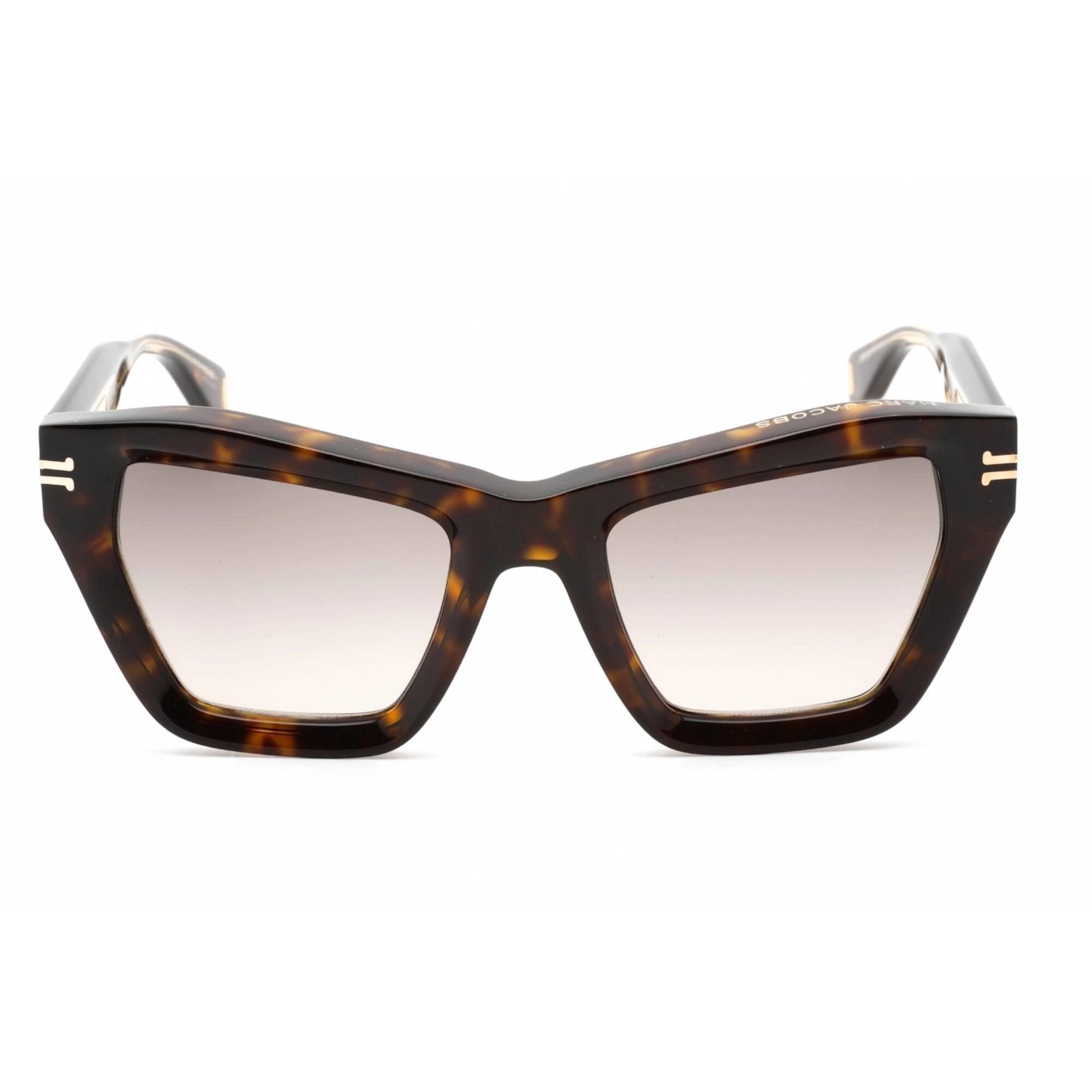 Marc Jacobs Women's Sunglasses - Havana Crystal Cat Eye Shape | MJ 1001/S 0KRZ HA