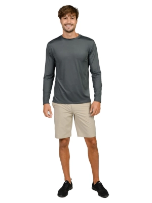 Men's Long Sleeve Sun Shirts in many solid colors