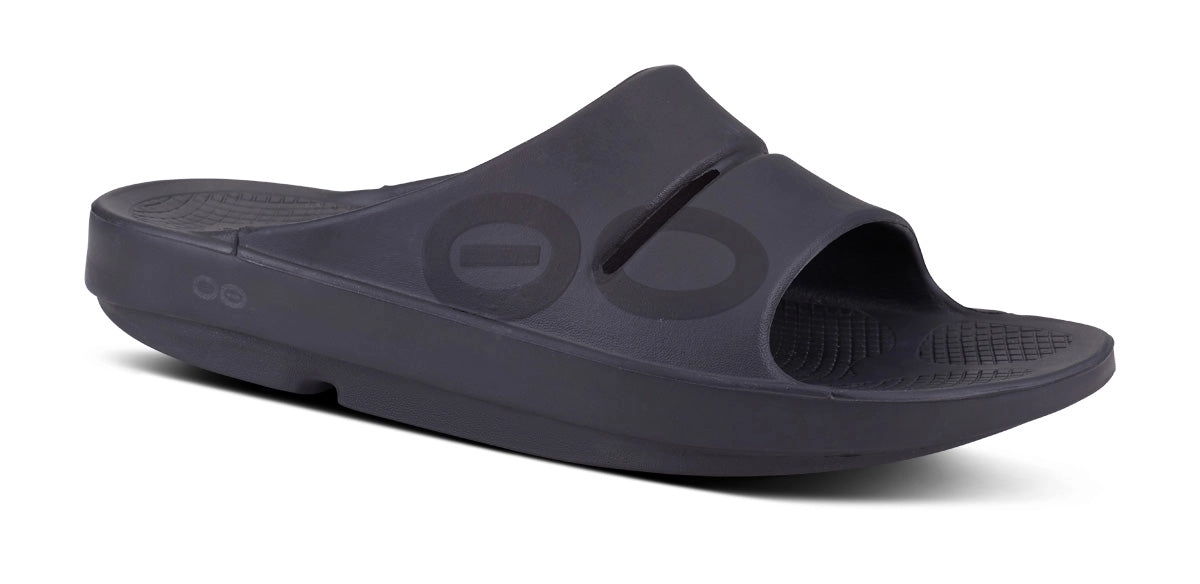 Men's OOahh Sport Slide Sandal - Black Matte (SALE)