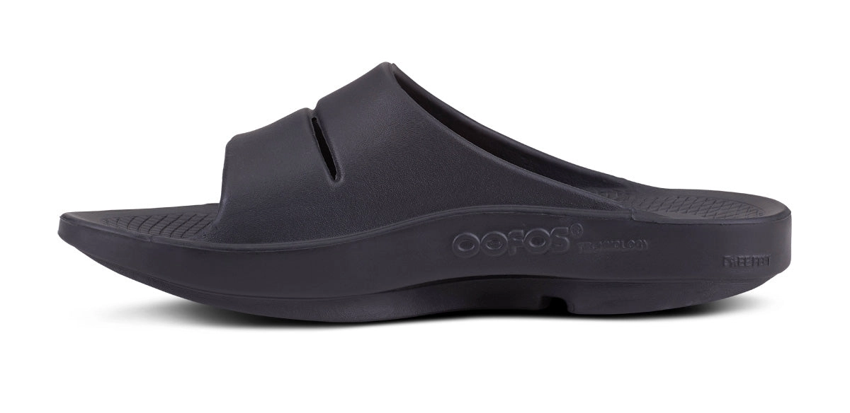 Men's OOahh Sport Slide Sandal - Black Matte (SALE)