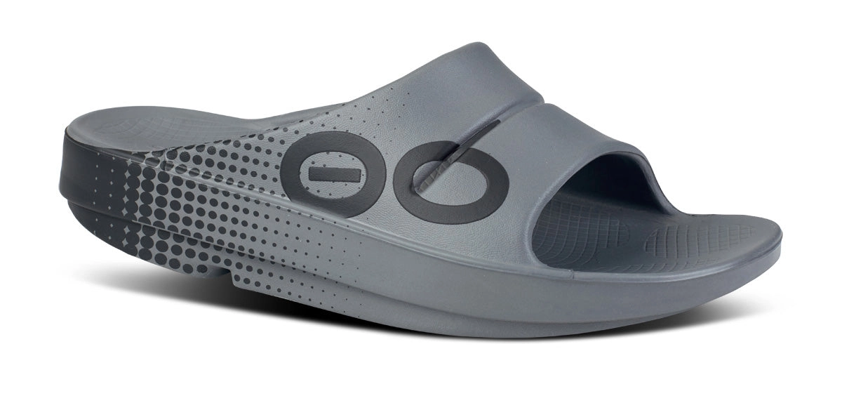 Men's OOahh Sport Slide Sandal - Slate Matrix (SALE)
