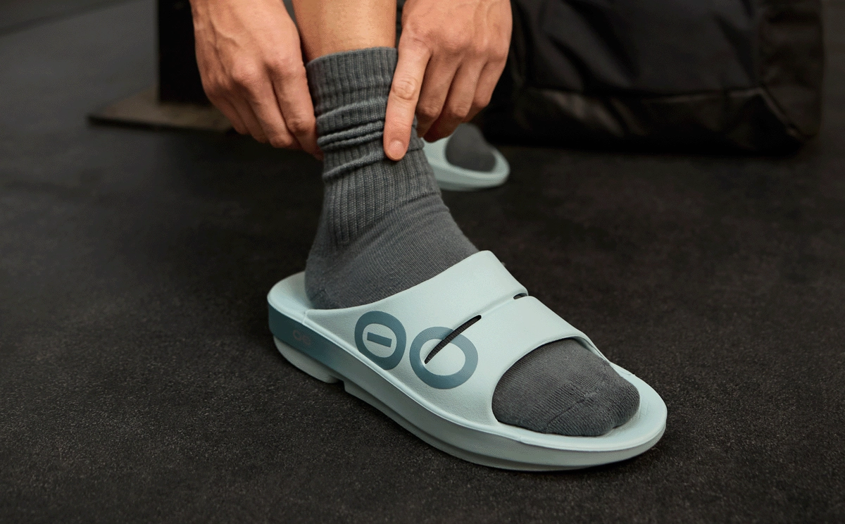 Men's OOahh Sport Slide Sandal - Storm Fade