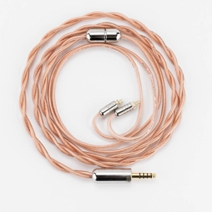 Moondrop Silver Pill Oxygen-Free Copper Silver-Plated Earphone Upgrade Cable