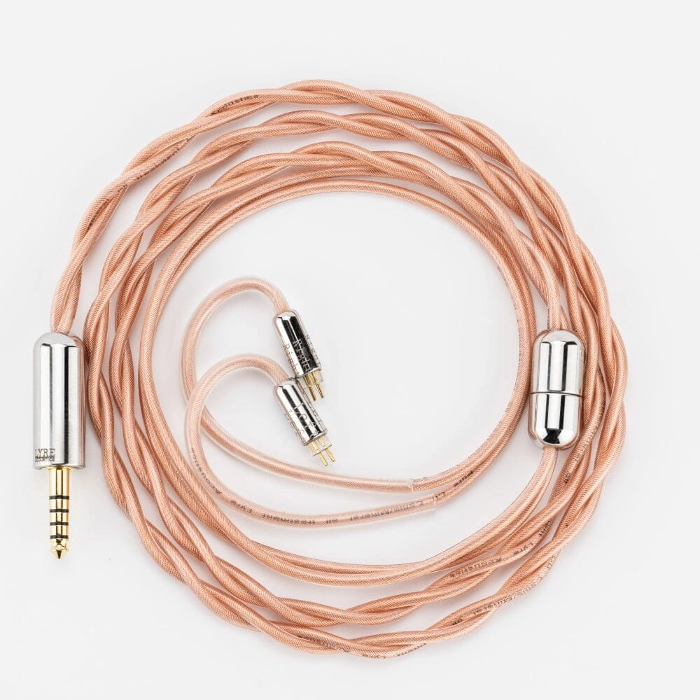 Moondrop Silver Pill Oxygen-Free Copper Silver-Plated Earphone Upgrade Cable