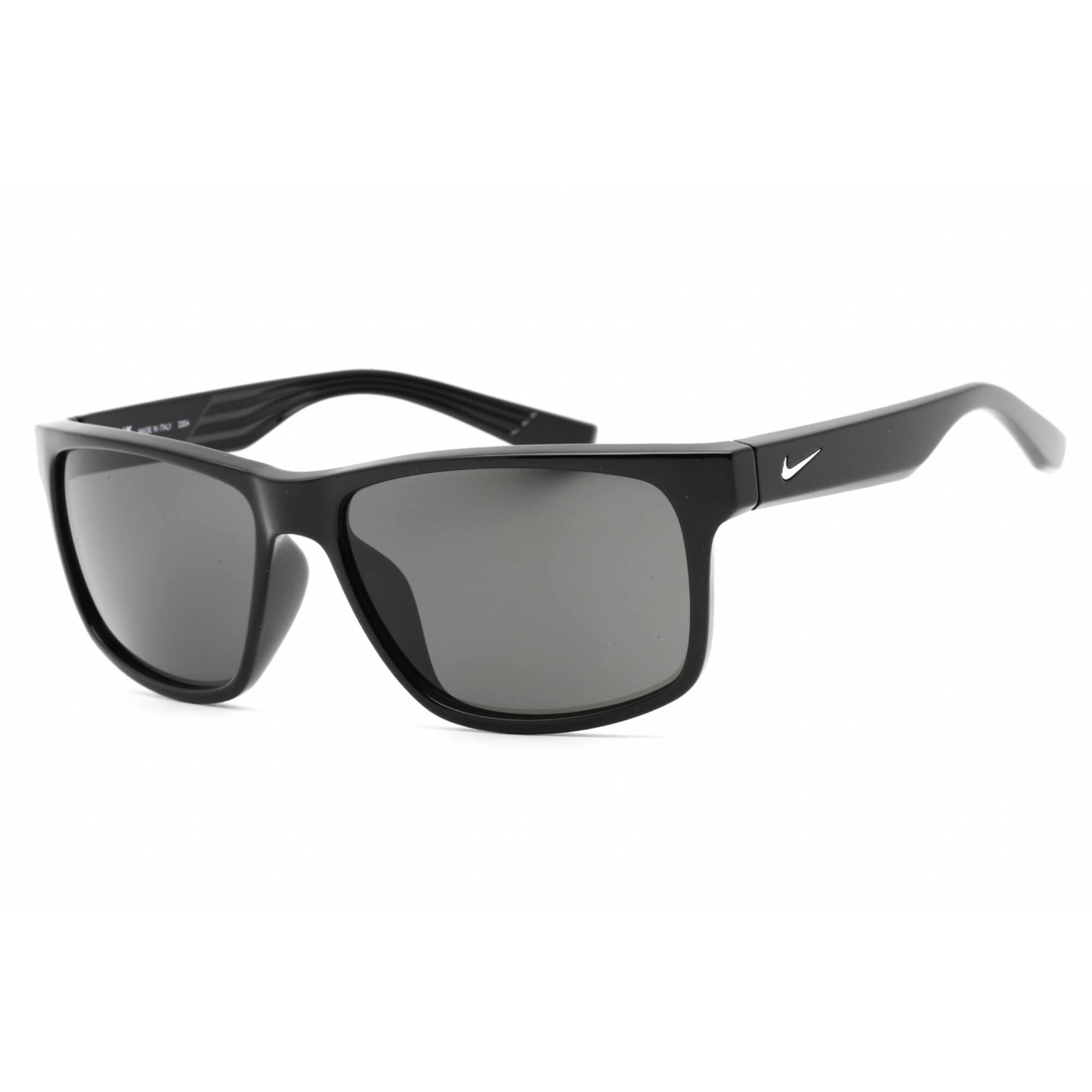 Nike Men's Sunglasses - Black Rectangular Frame Grey Lens | NIKE CRUISER MI EV0834 001