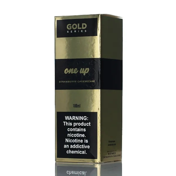 One Up Gold Series E-liquids - Strawberry Cheesecake - 100ml