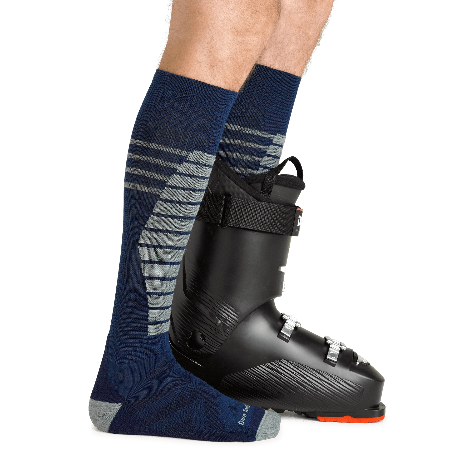 Over The Calf Mid-Weight With Cushion Snow Socks