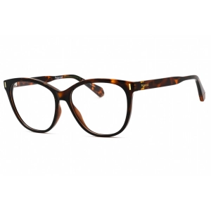 Polaroid Core Women's Eyeglasses - Havana Cat Eye Plastic Frame | PLD D463 0086 00