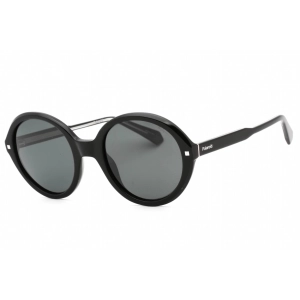 Polaroid Core Women's Sunglasses - Black Plastic Round Frame | PLD 4114/S/X 0807 M9
