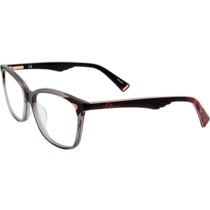 Police Women's Eyeglasses - Grey Plastic Full Rim Frame Demo Lens | POLICE VPL502 819