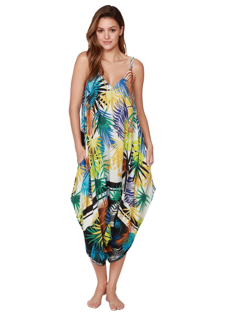 Print Harem Jumpsuit