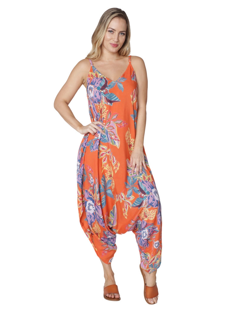 Print Harem Jumpsuit