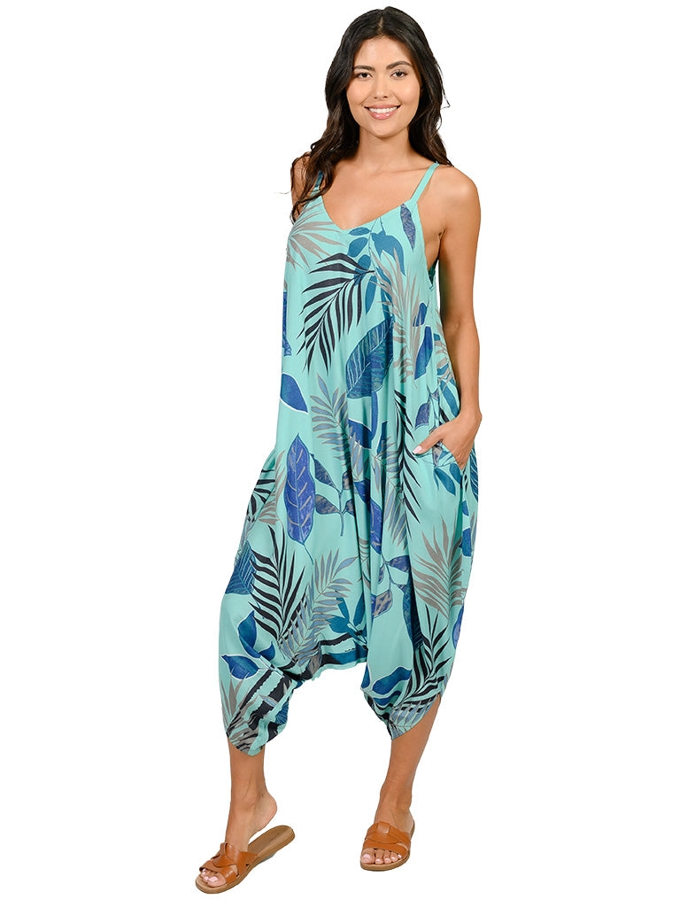Print Harem Jumpsuit