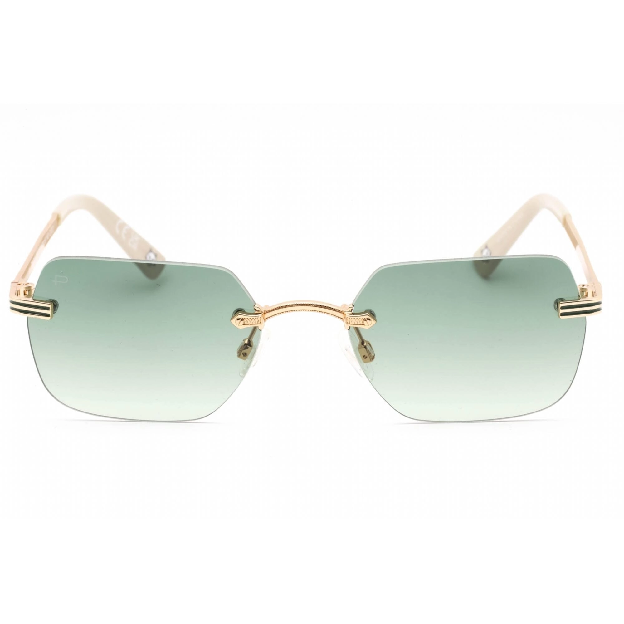 Prive Revaux Women's Sunglasses - Olive Lens Metal Rectangular Frame | DB Touch Olive