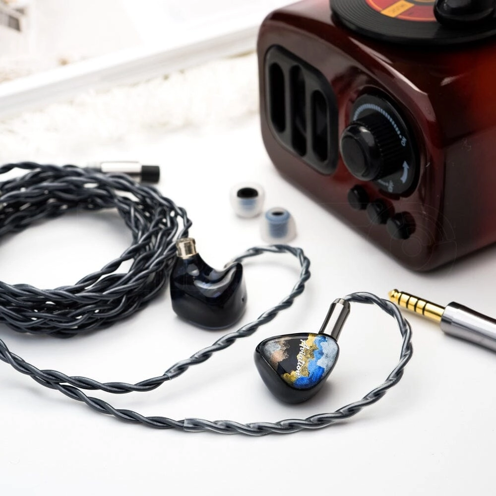 QoA Aviation 3 Knowles BA 1 DD Hybrid In-Ear Monitors