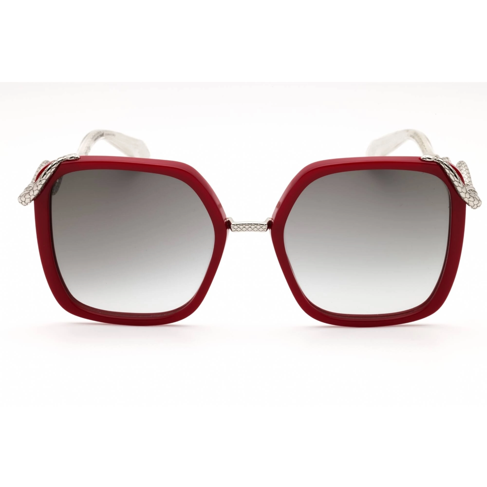 Roberto Cavalli Women's Sunglasses - Red Acetate Square Shape Frame | SRC003M 09EZ