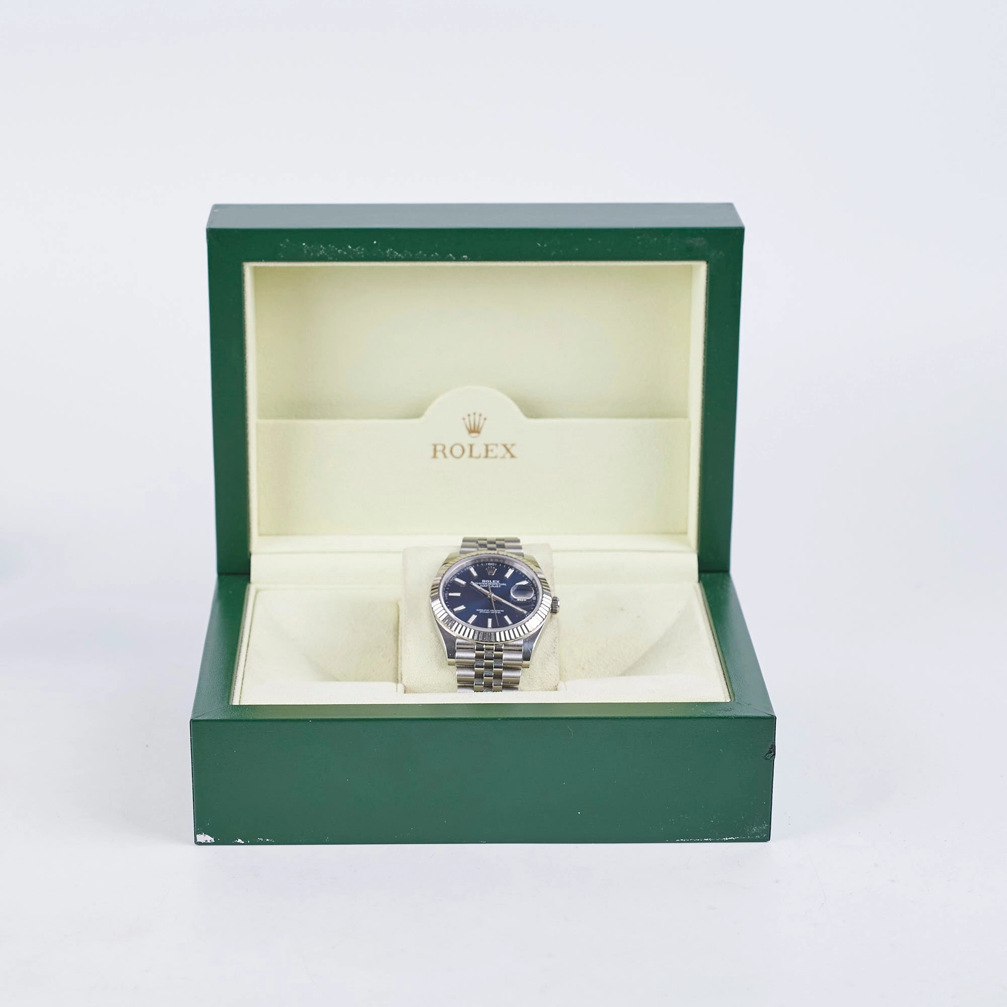 Rolex 41mm Datejust Blue Face 126334