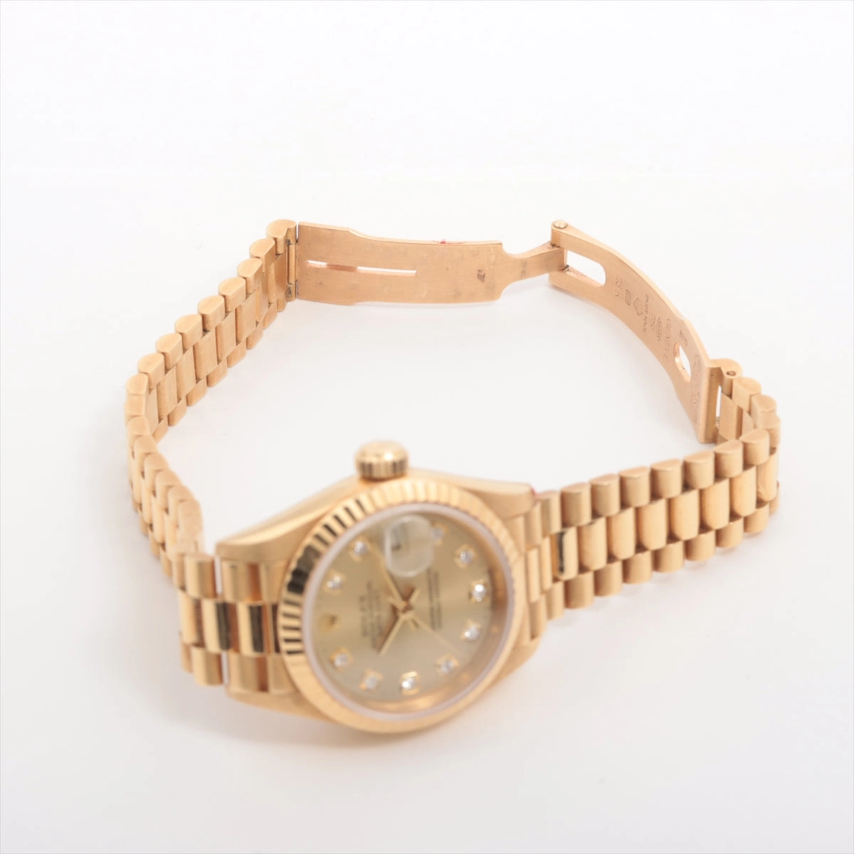 Rolex Datejust 26mm 18k Gold with Diamonds Watch