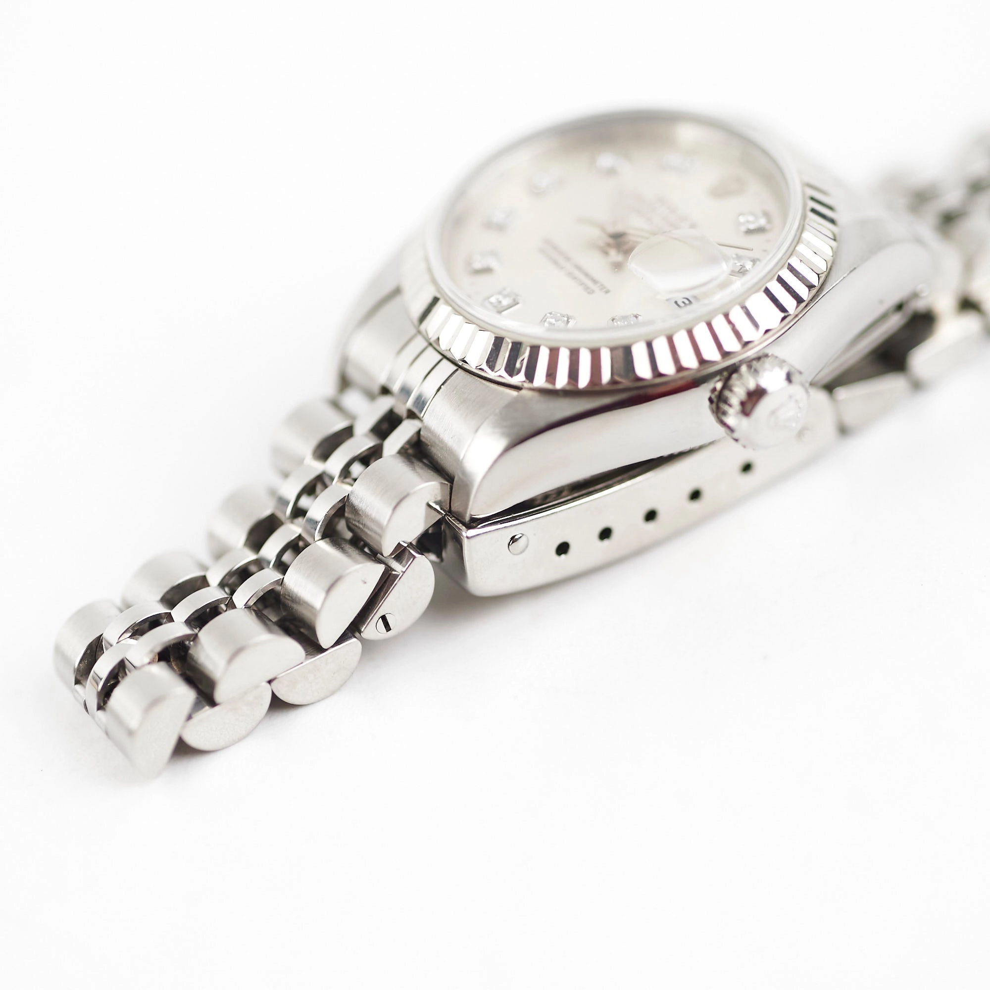 Rolex Datejust Ladies Diamond White Gold 26mm Watch