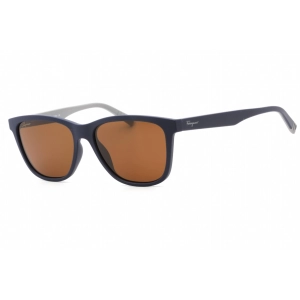 Salvatore Ferragamo Men's Sunglasses - Matte Blue Plastic Full Rim Frame | SF998S 427