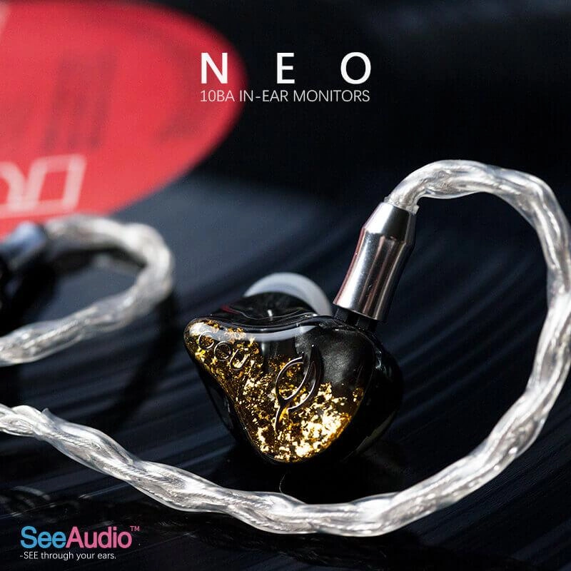 SeeAudio Neo 10BA Flagship in Ear Earphone IEMs