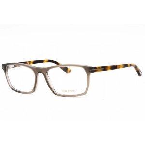 Tom Ford Men's Eyeglasses - Grey Other Rectangular Acetate Full Rim Frame | FT5295 020