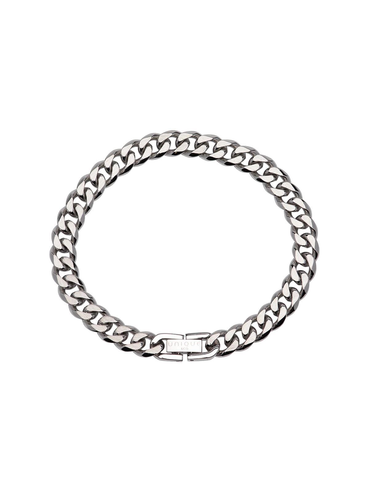 Unique & Co. 21cm Stainless Steel Chain Bracelet