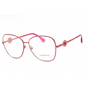 Versace Women's Eyeglasses - Butterfly Metallized Pink Metal Frame | 0VE1289 1500