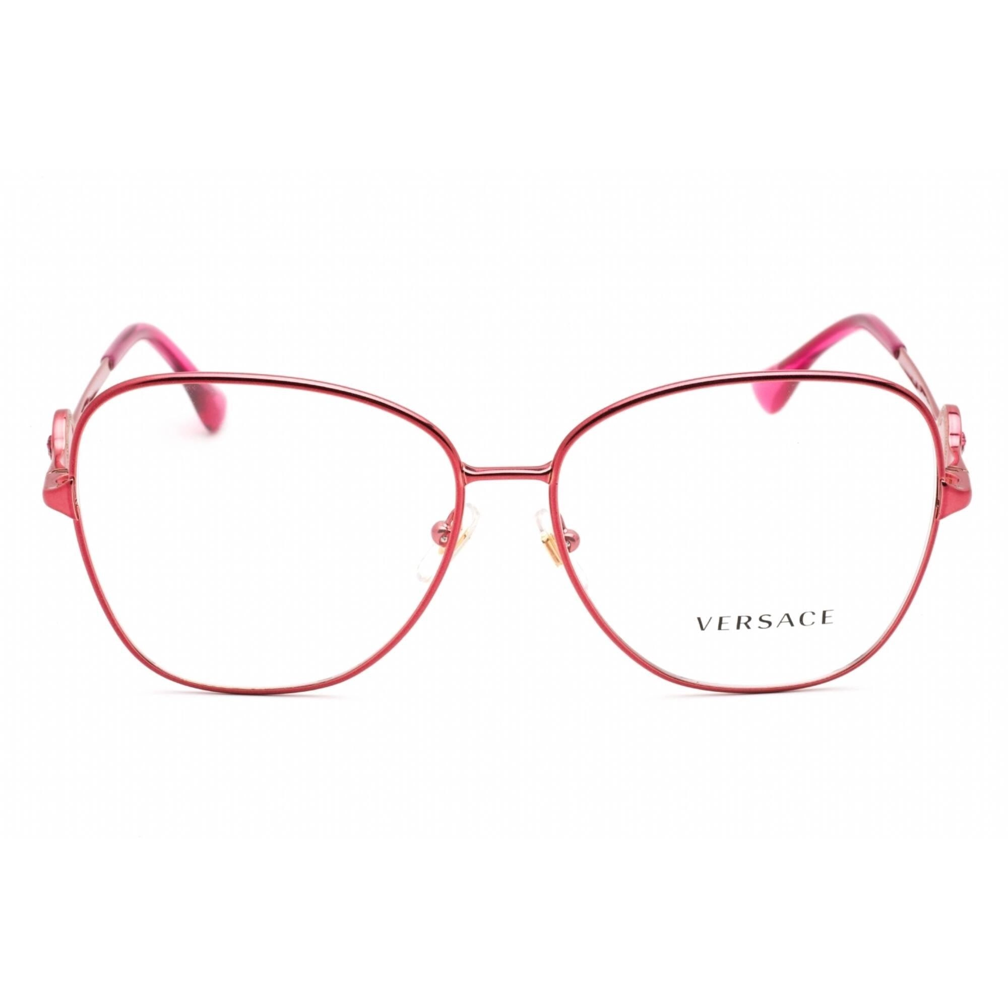 Versace Women's Eyeglasses - Butterfly Metallized Pink Metal Frame | 0VE1289 1500