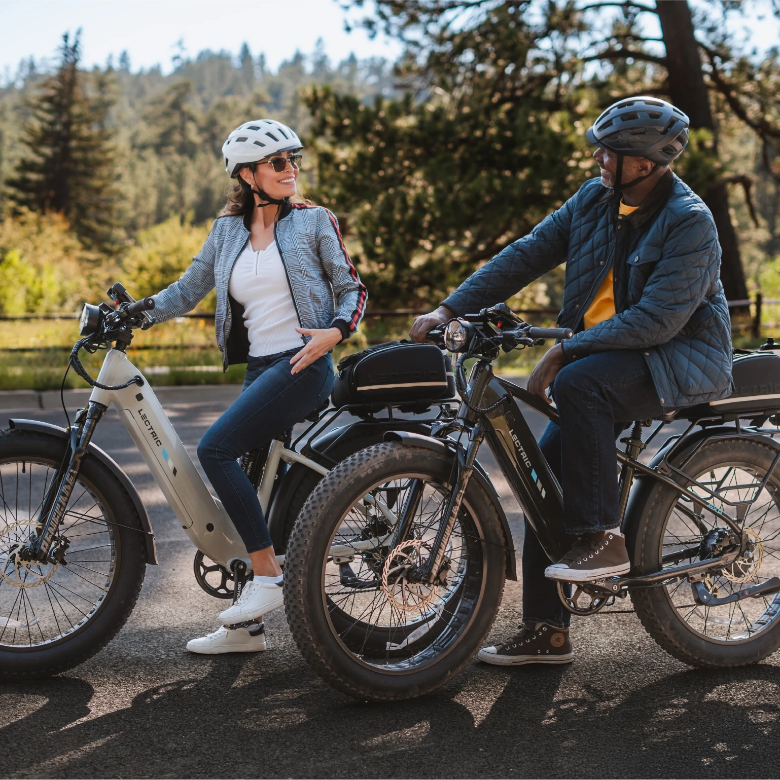 XPeak Step-Thru 2.0   FREE Rear Rack, Fenders, Elite Headlight, Suspension Seat Post ($316 Value)