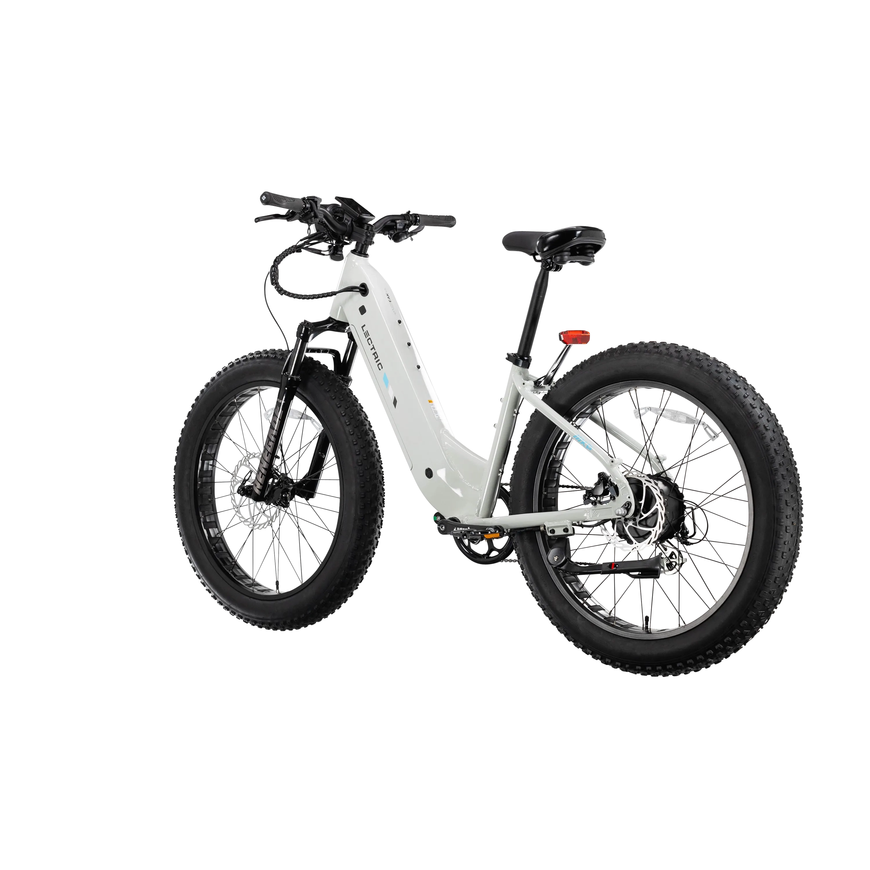 XPeak Step-Thru 2.0   FREE Rear Rack, Fenders, Elite Headlight, Suspension Seat Post ($316 Value)