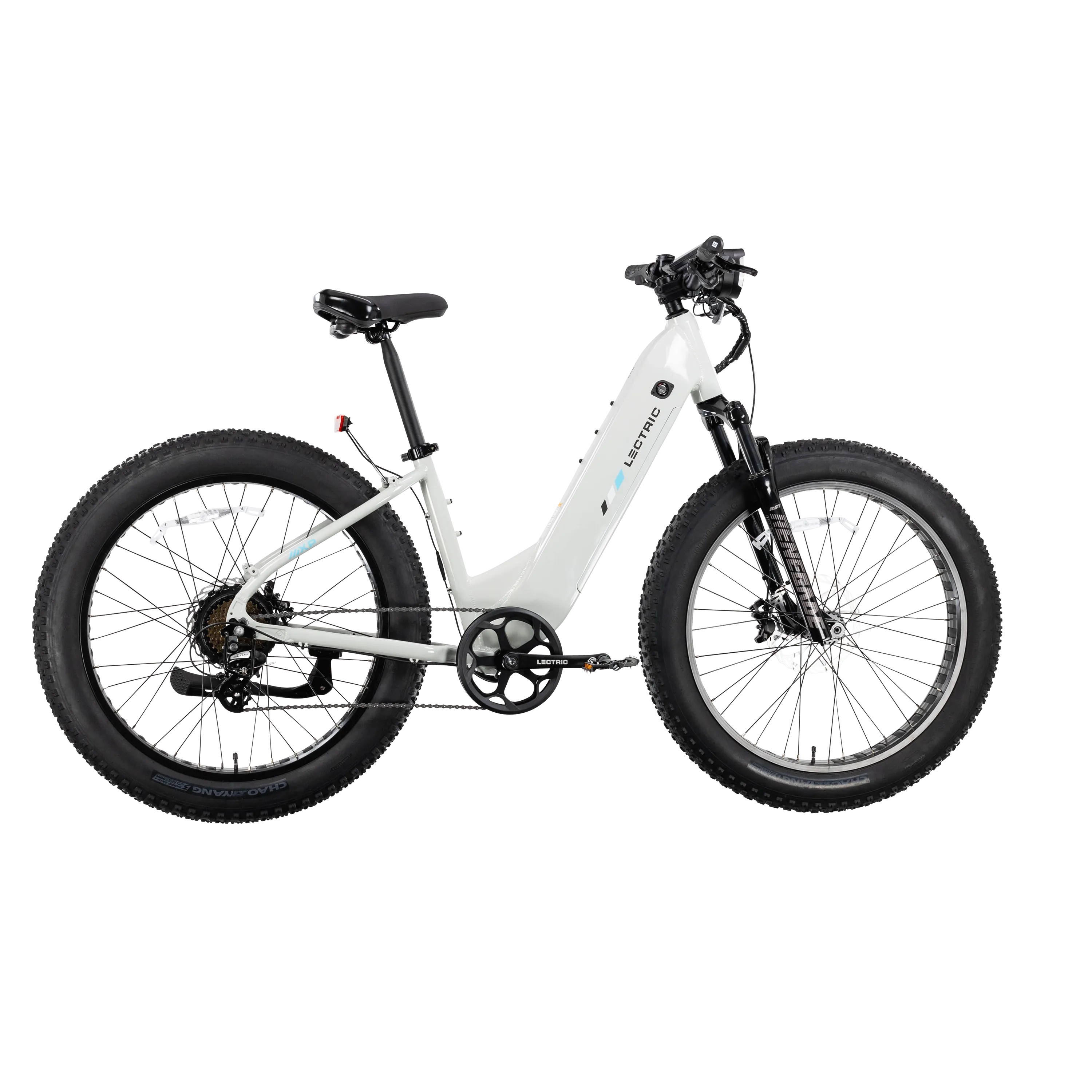 XPeak Step-Thru 2.0   FREE Rear Rack, Fenders, Elite Headlight, Suspension Seat Post ($316 Value)