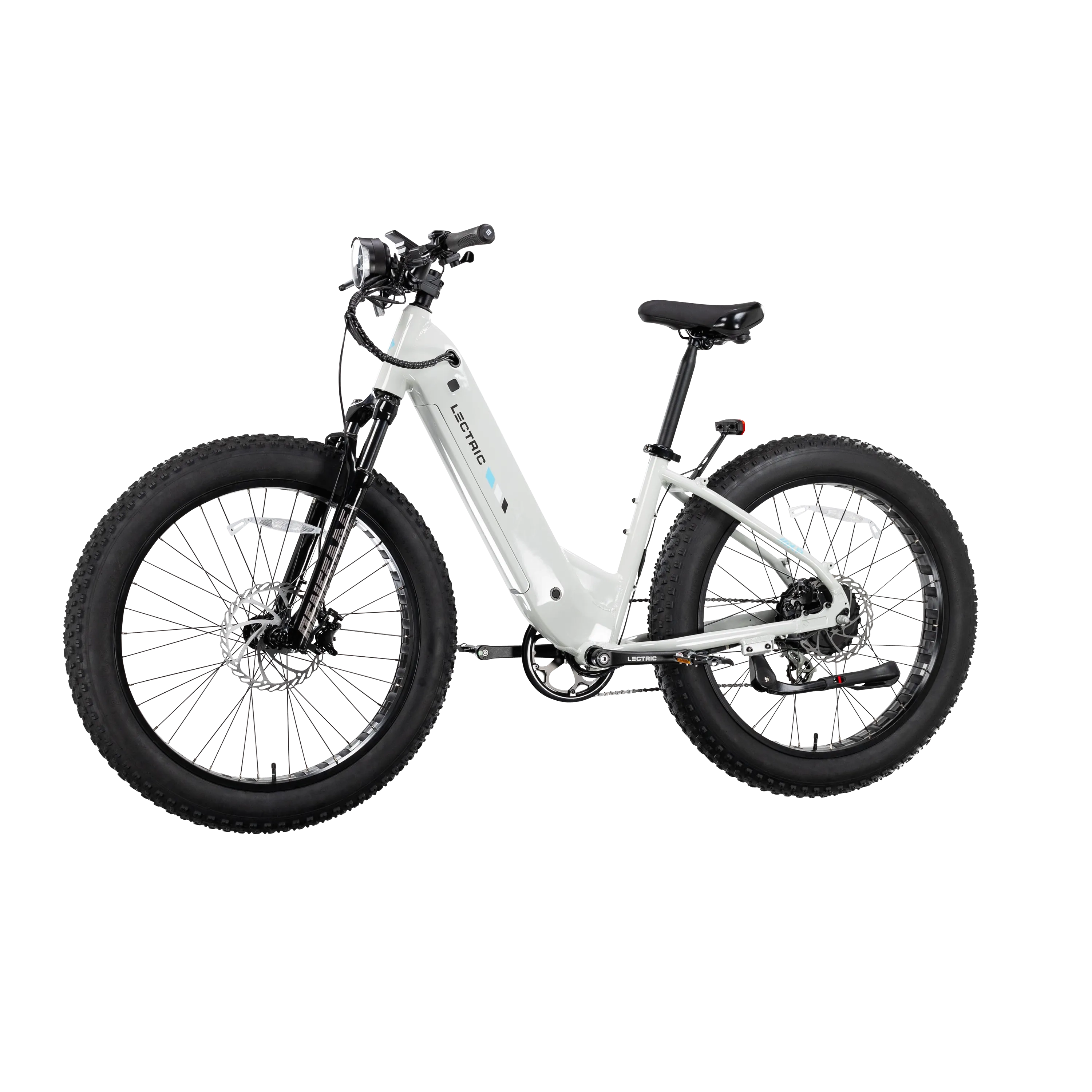 XPeak Step-Thru 2.0   FREE Rear Rack, Fenders, Elite Headlight, Suspension Seat Post ($316 Value)