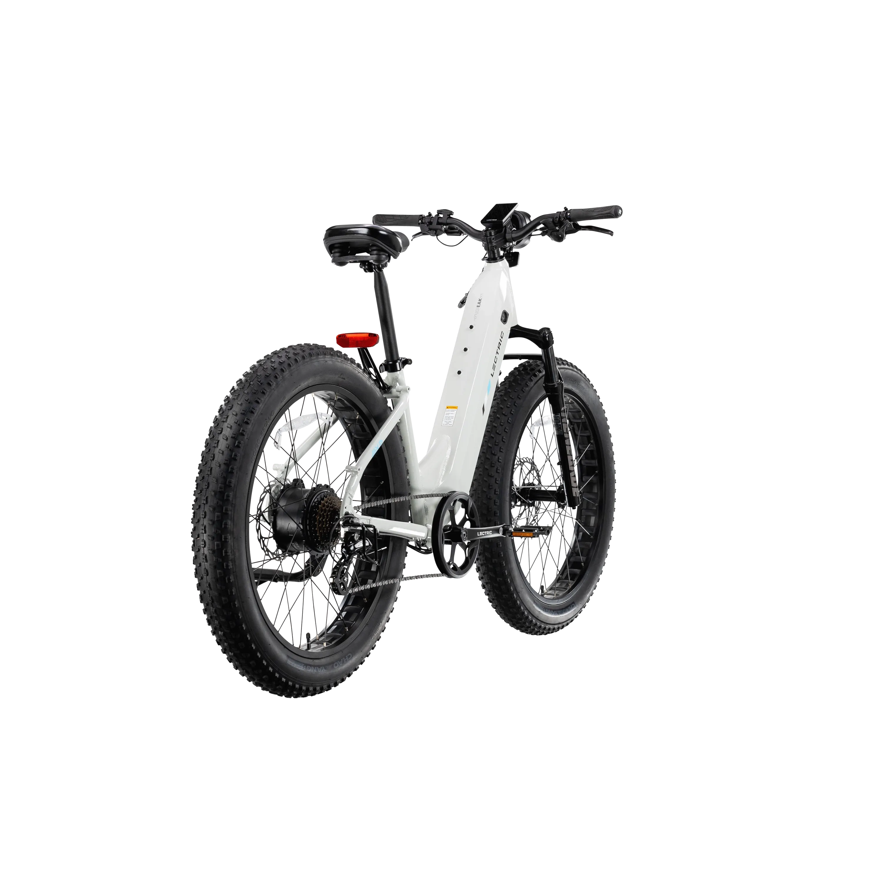 XPeak Step-Thru 2.0   FREE Rear Rack, Fenders, Elite Headlight, Suspension Seat Post ($316 Value)