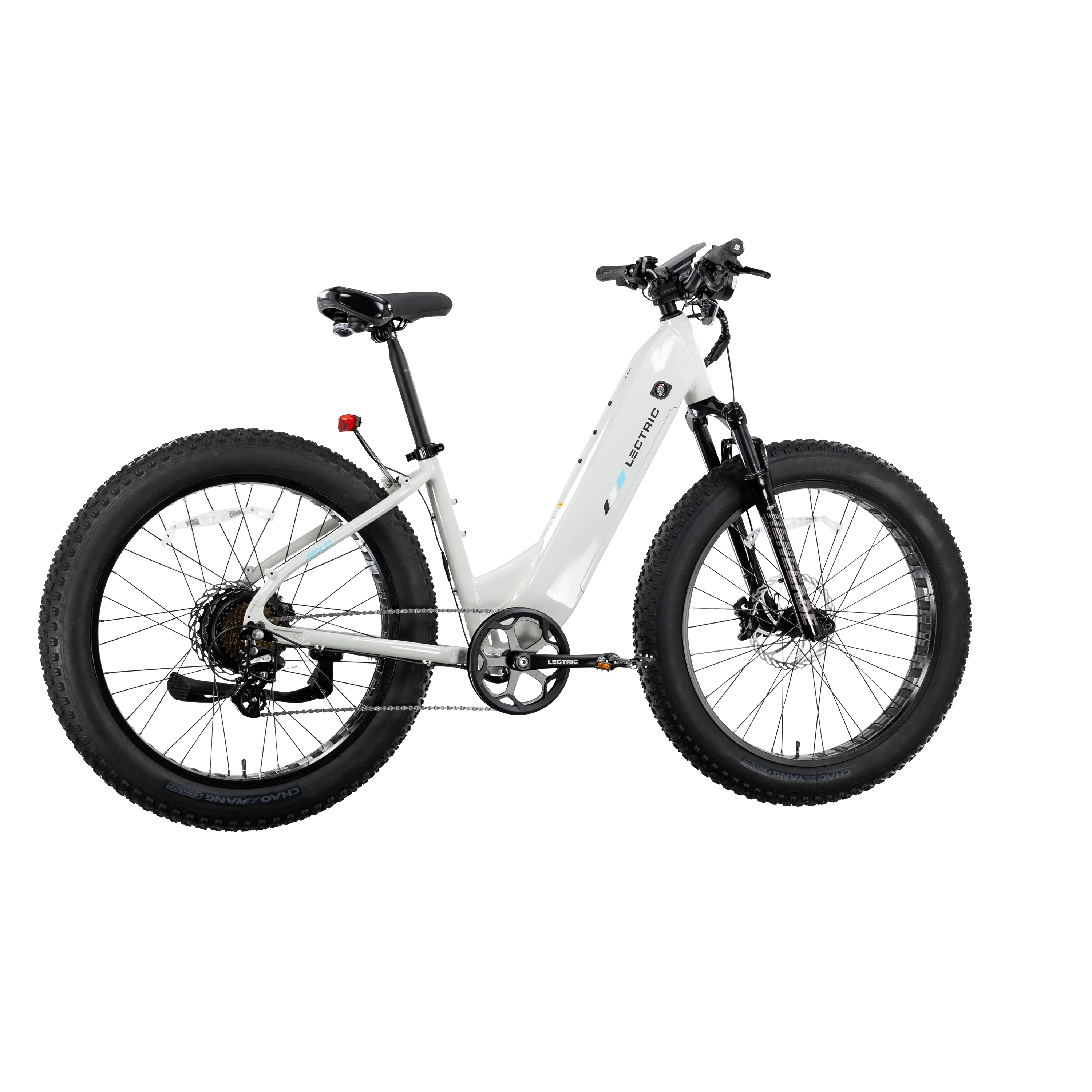XPeak Step-Thru 2.0   FREE Rear Rack, Fenders, Elite Headlight, Suspension Seat Post ($316 Value)