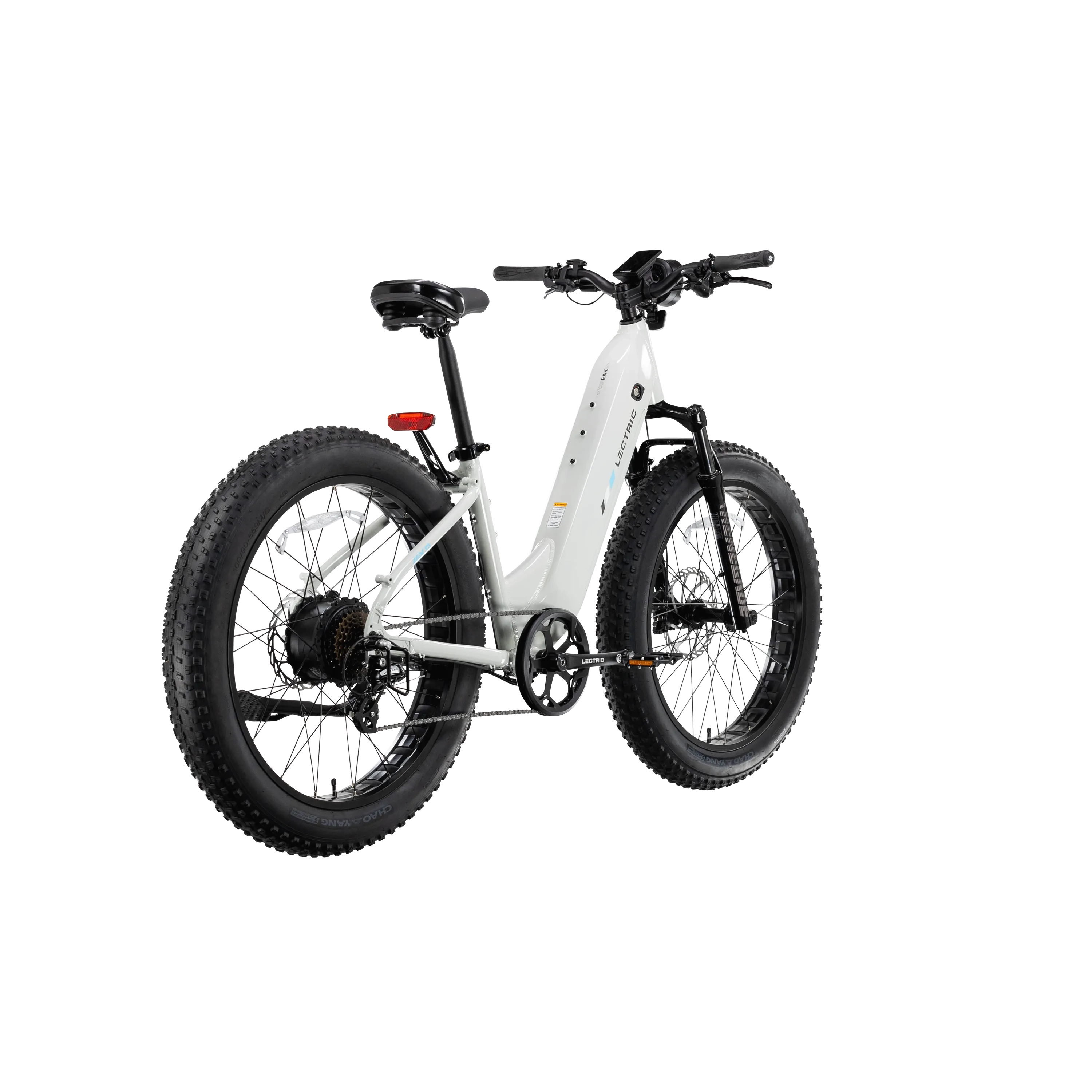 XPeak Step-Thru 2.0   FREE Rear Rack, Fenders, Elite Headlight, Suspension Seat Post ($316 Value)
