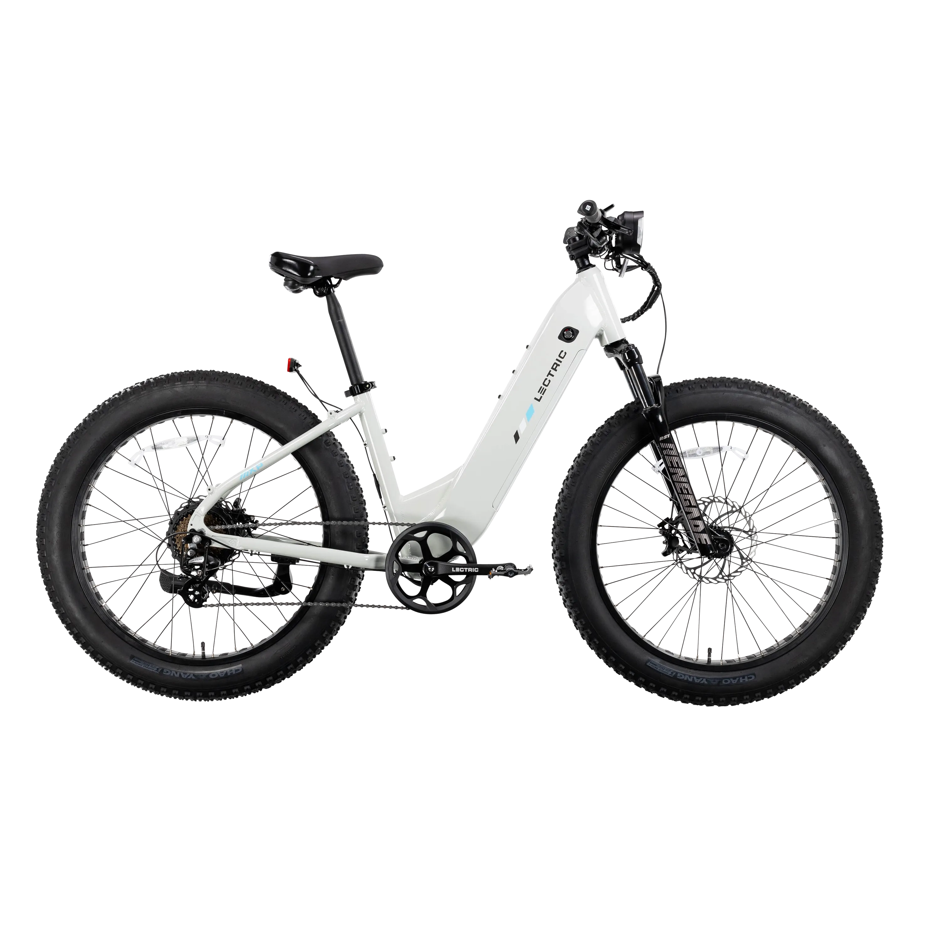 XPeak Step-Thru 2.0   FREE Rear Rack, Fenders, Elite Headlight, Suspension Seat Post ($316 Value)
