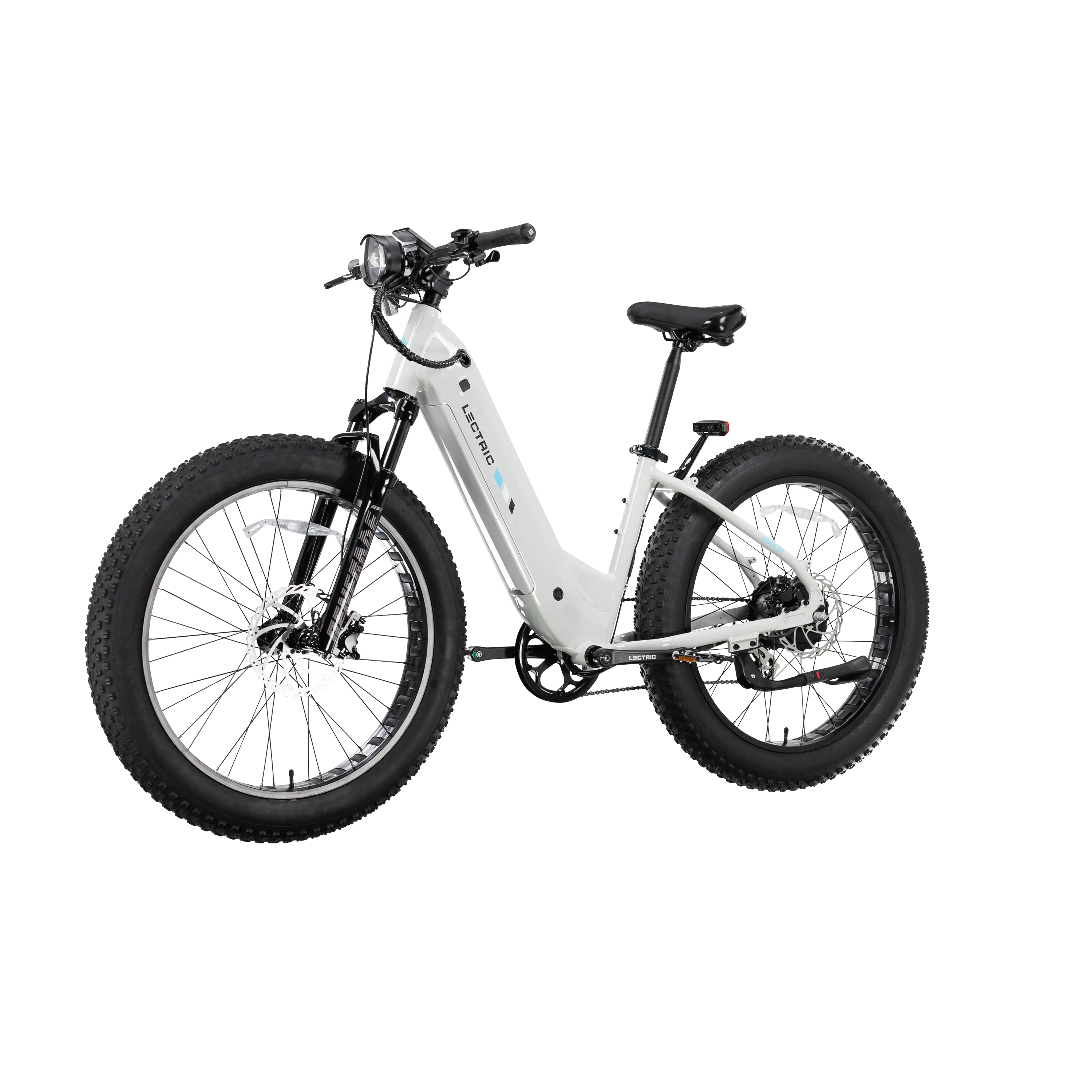 XPeak Step-Thru 2.0   FREE Rear Rack, Fenders, Elite Headlight, Suspension Seat Post ($316 Value)