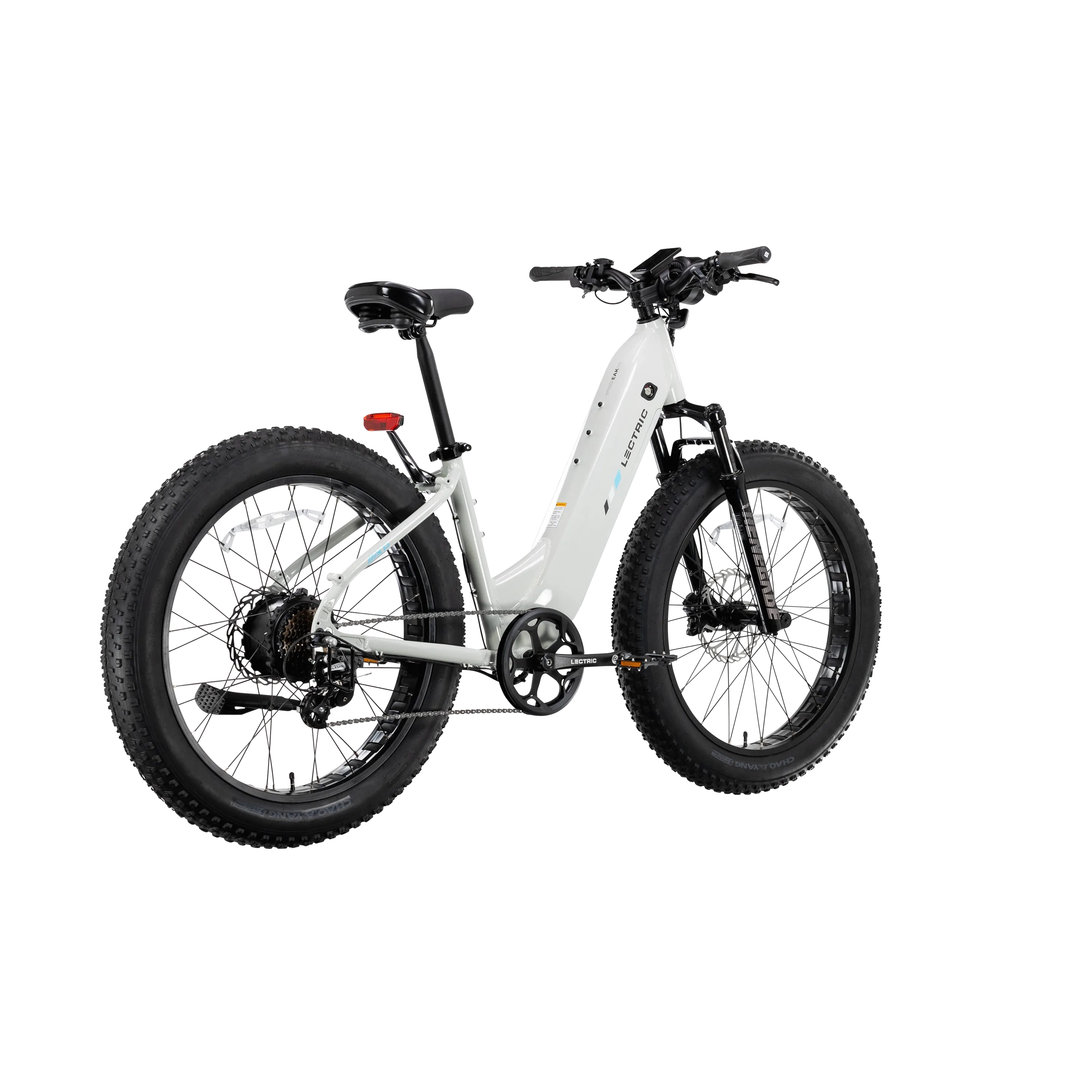 XPeak Step-Thru 2.0   FREE Rear Rack, Fenders, Elite Headlight, Suspension Seat Post ($316 Value)