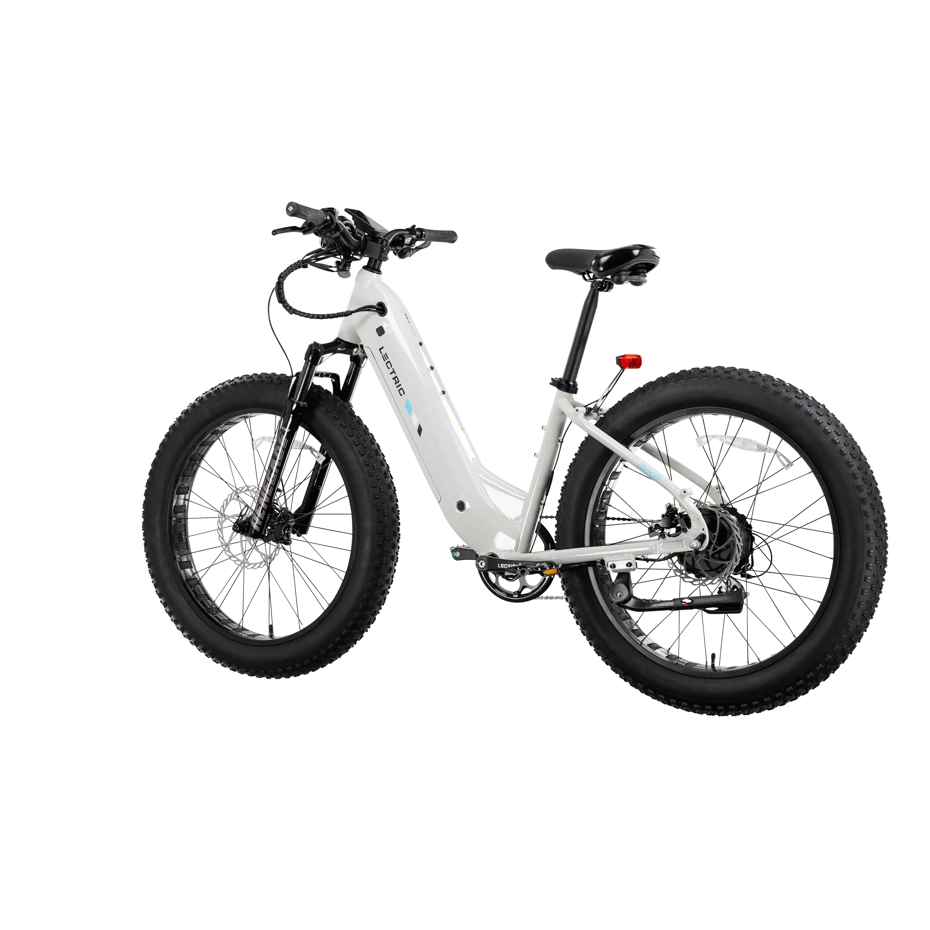 XPeak Step-Thru 2.0   FREE Rear Rack, Fenders, Elite Headlight, Suspension Seat Post ($316 Value)
