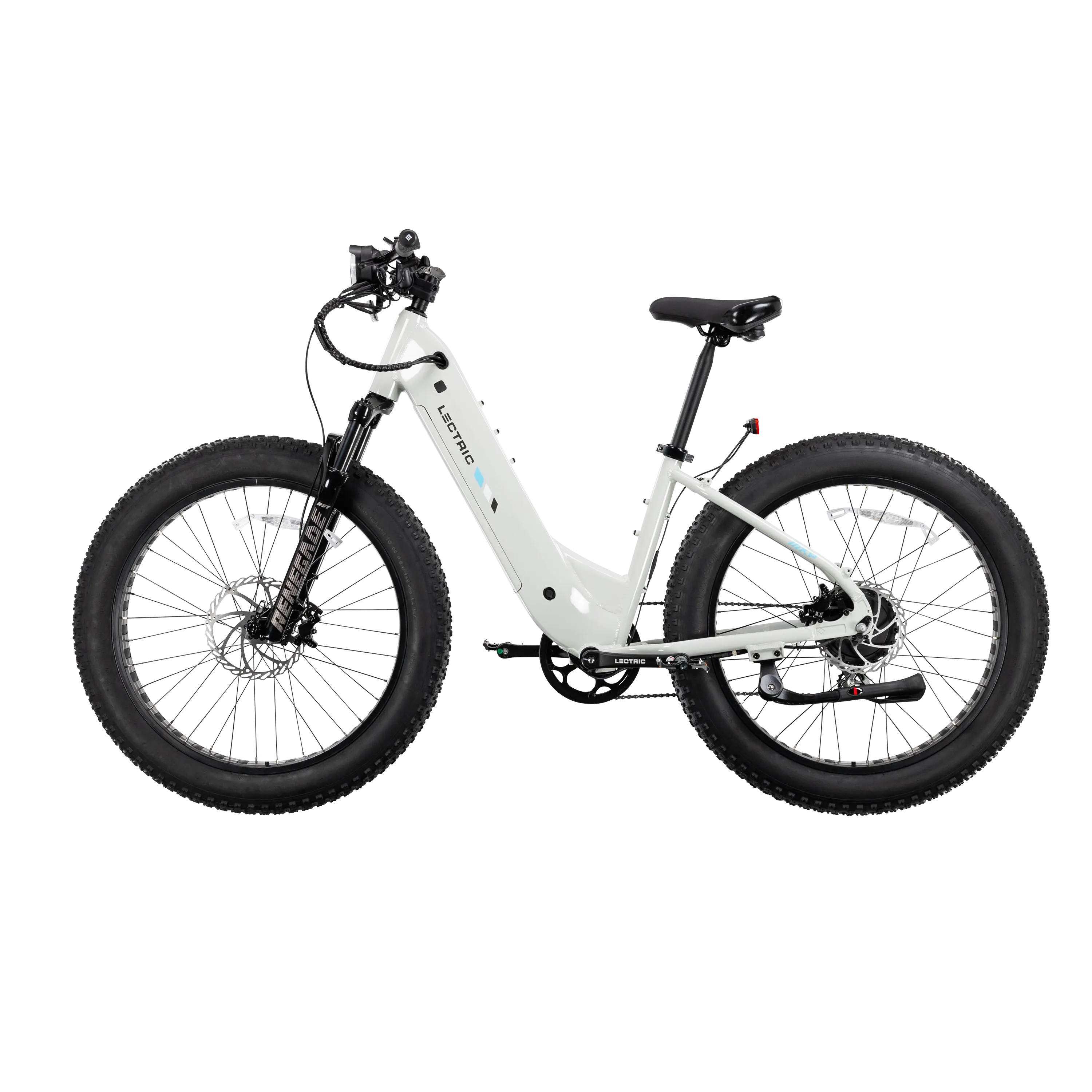 XPeak Step-Thru 2.0   FREE Rear Rack, Fenders, Elite Headlight, Suspension Seat Post ($316 Value)